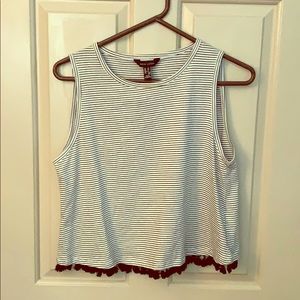NEW LOOK tassel tank top